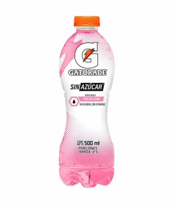 Bebida Hidratante Sin Azucar Fresa-Kiwi 500ml Gatorade