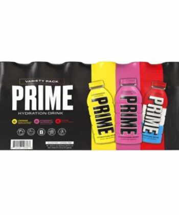 Caja de Bebida deportiva variada 500ml x 18 unds Prime Hydration