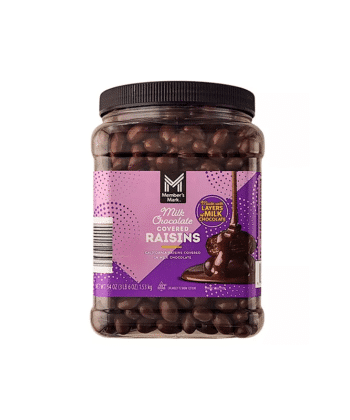 Pasas Recubiertas Chocolate con leche Member's Mark, 54 oz.