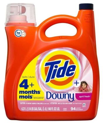 Detergente Liquido Para Ropa 4L Tide + Downy