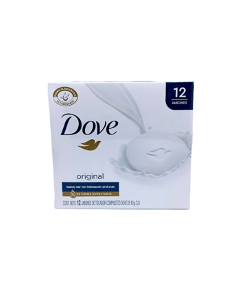 Jabón De Baño 90gr x 12 uds Dove
