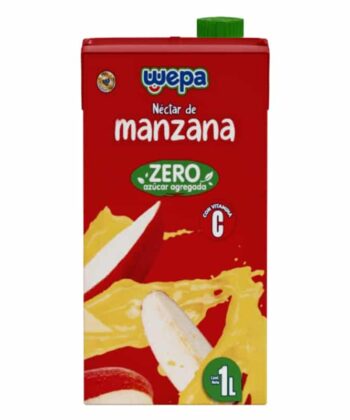 Nectar de Manzana Zero Azucar 1L Wepa