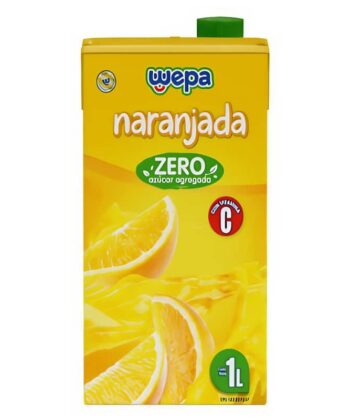 Nectar de Naranjada Zero Azucar 1L Wepa