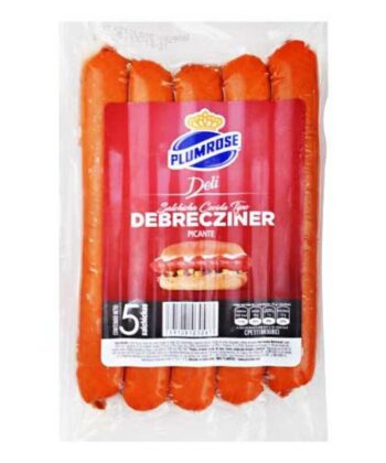 Salchicha Debrecziner 5 uds Plumrose