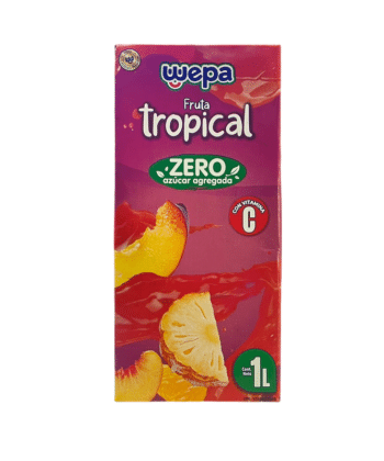 Nectar de Fruta Tropical Zero Azucar 1L Wepa