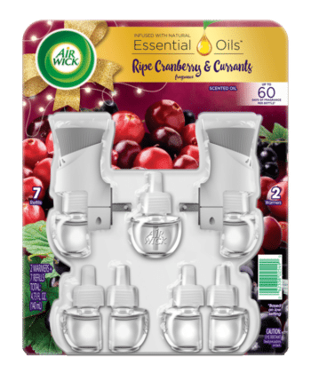 Ambientador Eléctrico 2 Calentadores y 7 Repuestos Air Wick