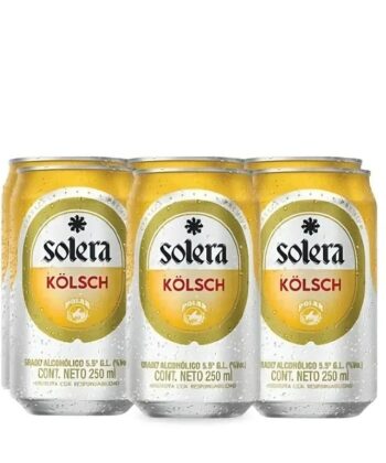 Cerveza de Lata Pack 12 uds 255ml Solera Kolsh