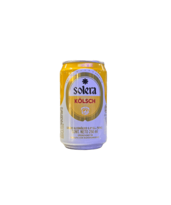 Cerveza de Lata 250ml Solera Kolsh