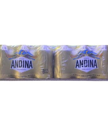 Cerveza de lata 330ml x24 Und Andina