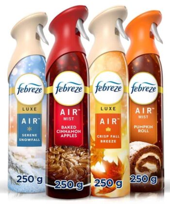 Paquete de Ambientadores x4 Und Febreze