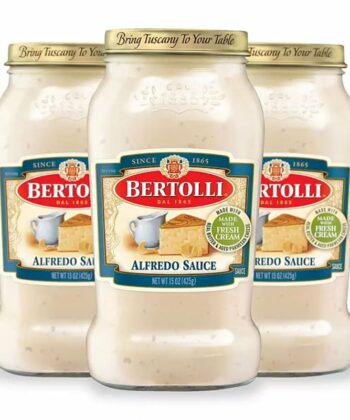 Salsa Alfredo 425gr x 3 Und Bertolli