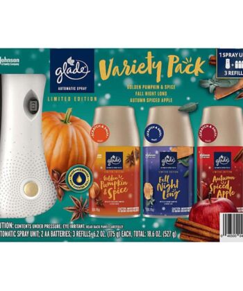 Ambientador Automático en Spray Mixed Fall Scents 1 Soporte + 3 Recambios Glade
