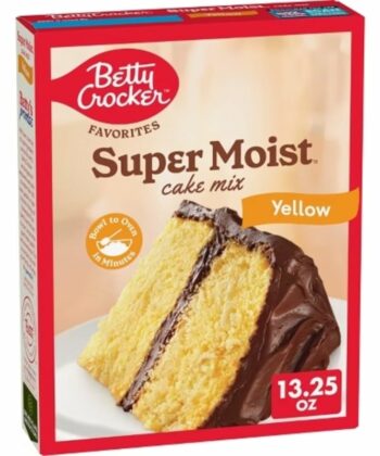 Mezcla para pastel De Vainilla 375gr Betty Crocker