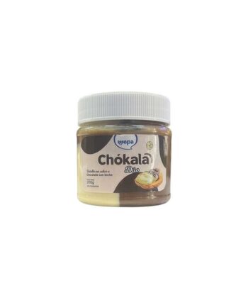 Chokala Chocolate Untable 200gr Negro y Blanco Wepa
