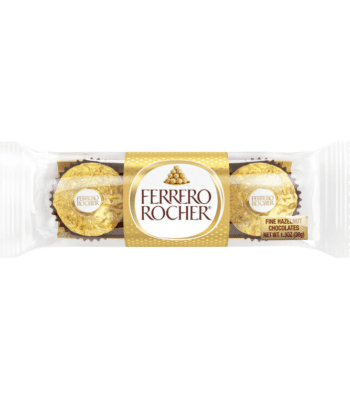 Chocolates de Avellana x 3 unids Ferrero Rocher