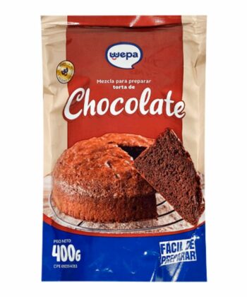 Mezcla para preparar Torta de Chocolate 400gr Wepa