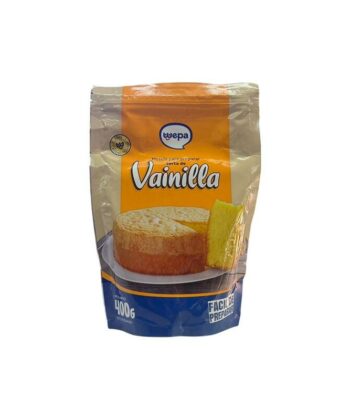 Mezcla para preparar Torta de Vainilla 400gr Wepa