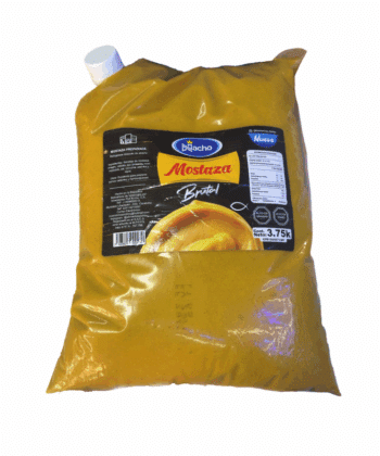 Mostaza Preparada Bolsa 3,75kg Nacho