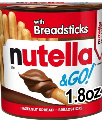 Palitos de pan x und Nutella & Go