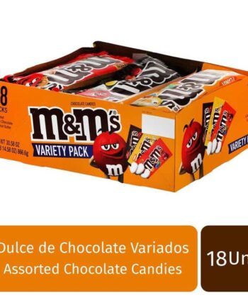 Paquetes Variados 18 Unidades Mars M&M's