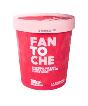 Helado Fantoche Fresa 700cm3