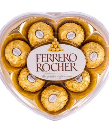 Chocolates Corazon x 8 unds Ferrero Rocher