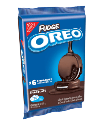 Galleta Oreo Americana Fudge 6 pack Nabisco