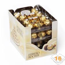 Chocolates 600 gr. x 16pack de 3unds Ferrero Rocher