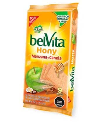 Galleta Integral 9 und Miel Canela y Manzana Belvita