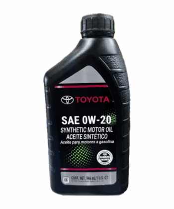 Aceite Sintetico SAE 0W-20 946ml Toyota