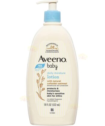 Loción Humectante Diaria con Bomba 500ml Aveeno Baby