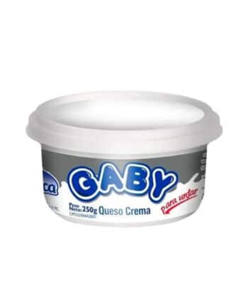 Queso Crema Tina de 250gr Gaby