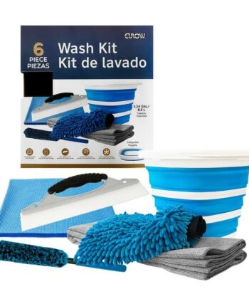 Kit para Lavado de Autos 6 Piezas Eurow