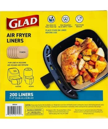 Liners Air Fryers glad 200 unds