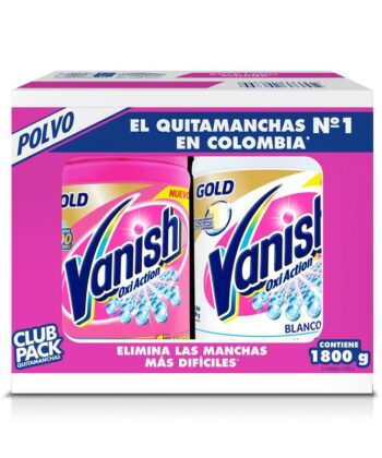 Removedor de Manchas Blanco y Rosado 900 g x 2 Unds Vanish
