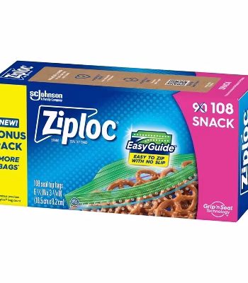 Bolsas Ziploc 108 unidades Scjohnson