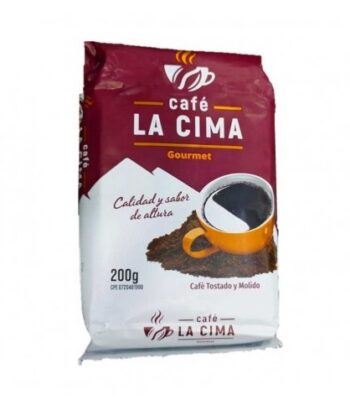 Cafe Tostado y molido 200Gr La Cima