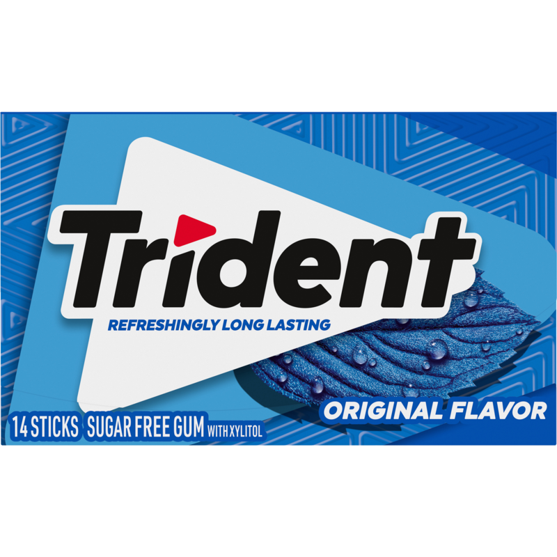 Chicles Original Flavor x 14 Sticks Trident (1)