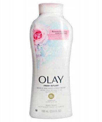 Gel de baño 700ml de Notas de Rosas Olay Fresh Outlast