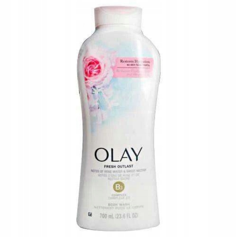 Gel de baño 700ml de Notas de Rosas Olay Fresh Outlast (1)