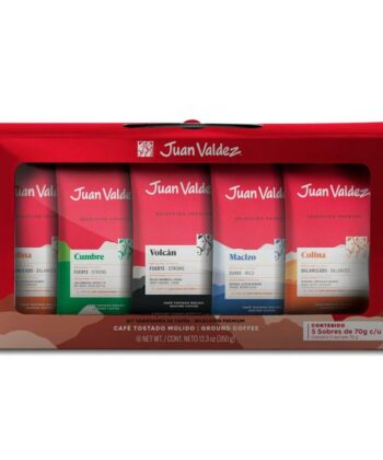 Kit Variedades de Café Tostado Molido 70g x 5 unds Juan Valdez