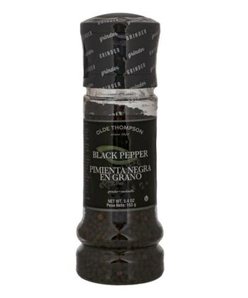 Pimienta Negra con Molinillo 153gr Olde Thompson