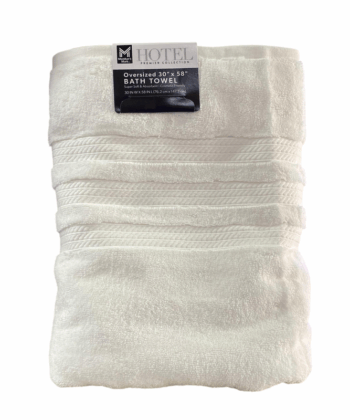 Toalla de baño Blanco Member's Mark