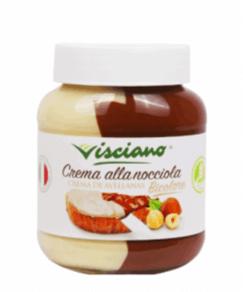 Crema de Avellana Bicolor 400g Visciano