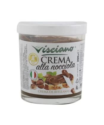 Crema de Avellanas 200g Visciano
