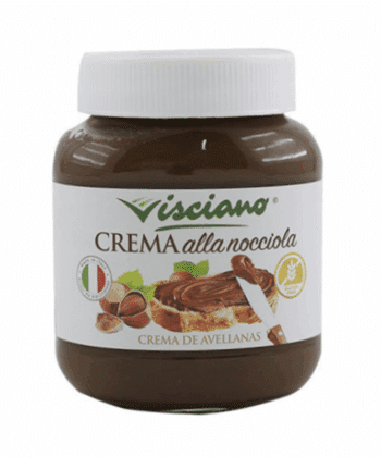 Crema de Avellanas 400g Visciano