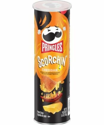 Papas Fritas Sabor cheddar Hot 158g Pringles