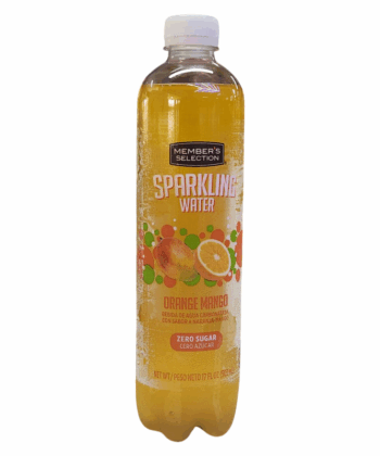 Agua con Gas Sabor a Orange Mango 503ml Member's Selection