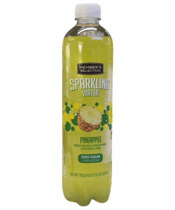 Agua con Gas Sabor a Piña 503ml Member's Selection