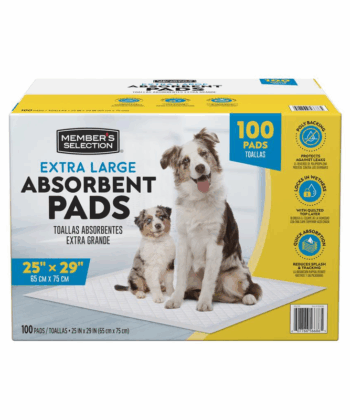 Toallas Absorbentes XL 100 Unids 66 cm x 76 cm Member's Selection